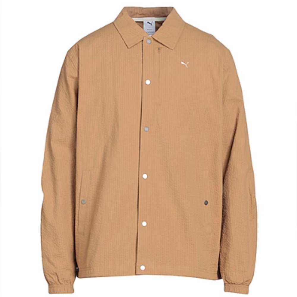 NWT MMG Puma Seersucker Shirt Jacket Size Medium